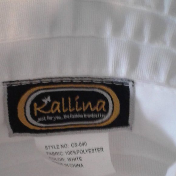 kallina wide brimmed cloth hat - Picture 2 of 2